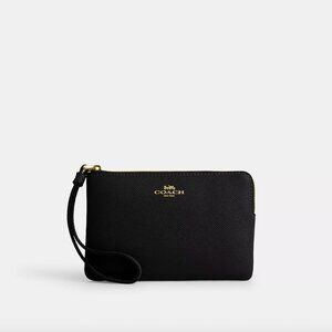 Coach Corner Zip Wristlet